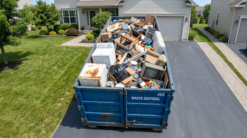 Dumpster Rental Fayetteville NC — job site photo 1