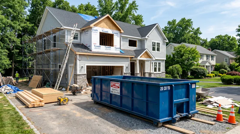 Dumpster Rental Fayetteville NC — job site photo 2