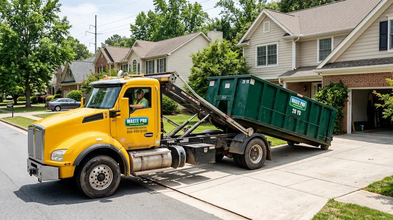 Dumpster Rental Fayetteville NC — Roll-off dumpster rental